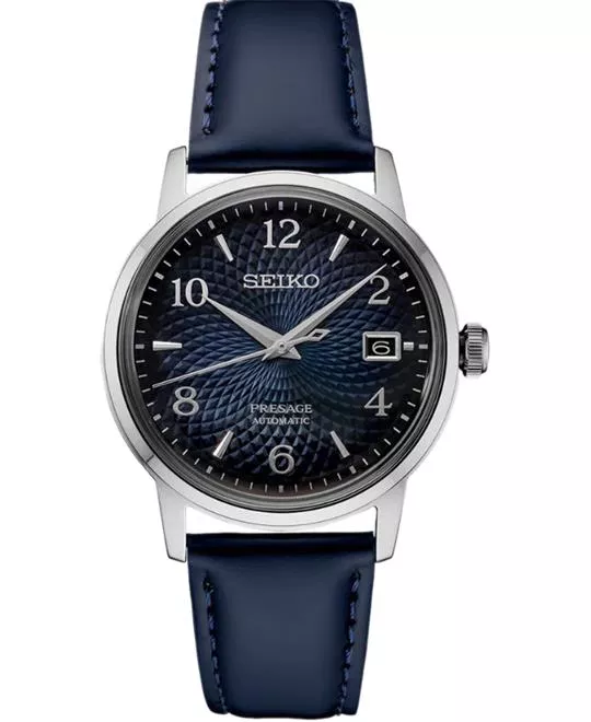 Seiko Presage Cocktail Time Blue Watch 38.5mm