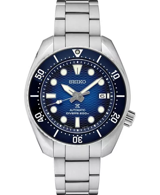 Seiko Prospex Automatic Diver's Blue Watch 45mm