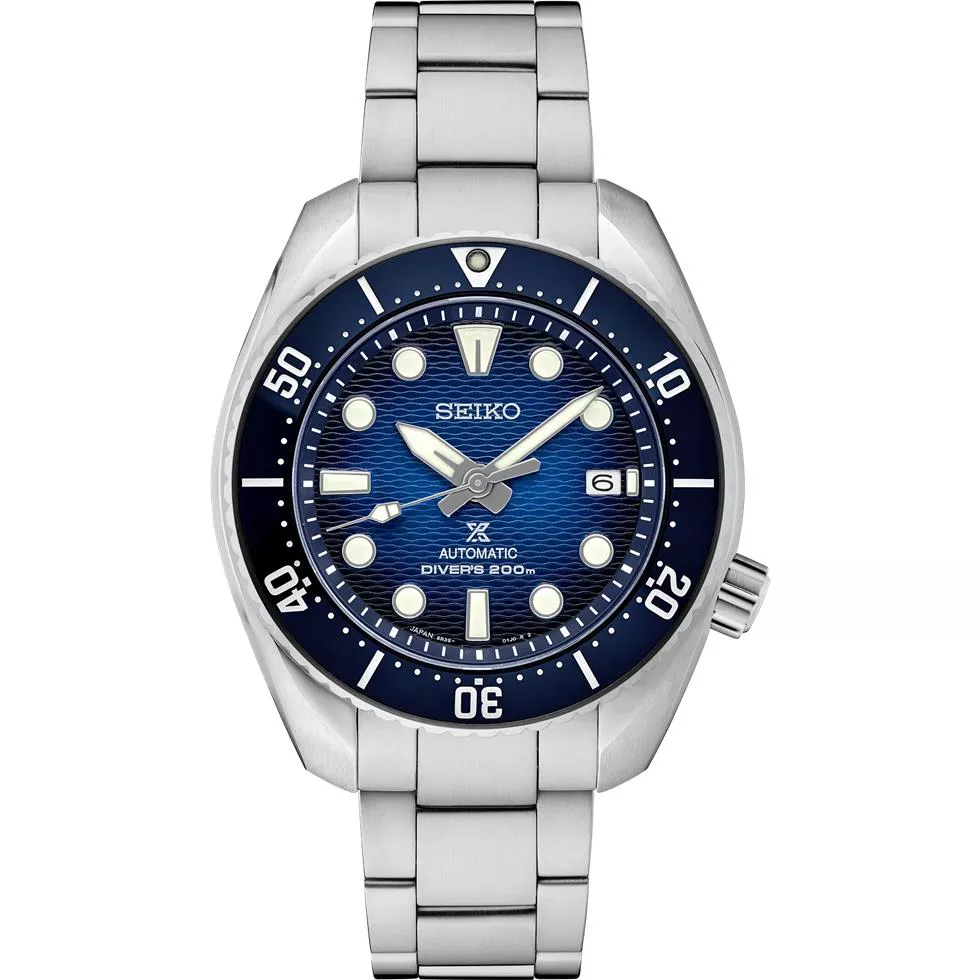 Seiko Prospex Automatic Diver's Blue Watch 45mm