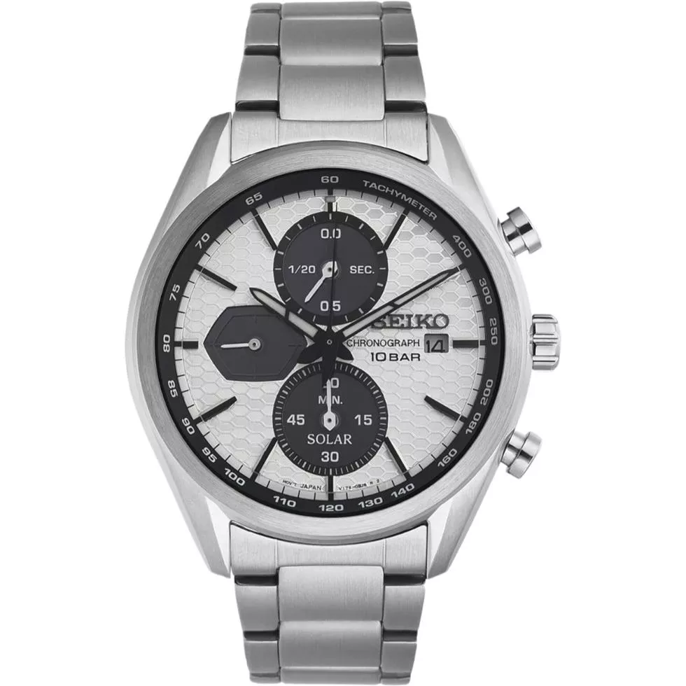 Seiko Prospex Solar White Watch 41mm