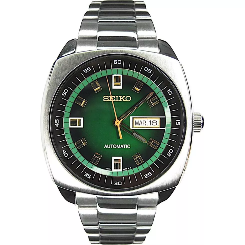 Seiko Recraft Automatic Green Watch 44mm