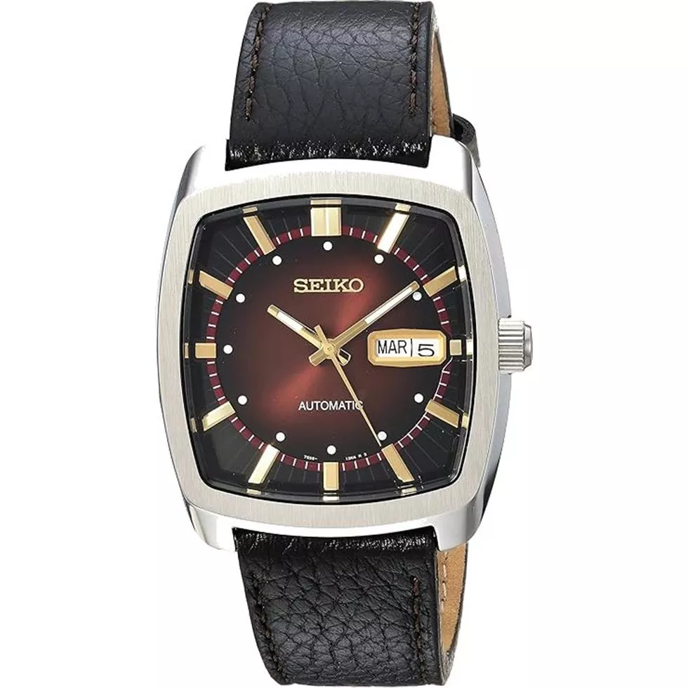 Seiko Recraft Black Tone Automatic Watch 41mm