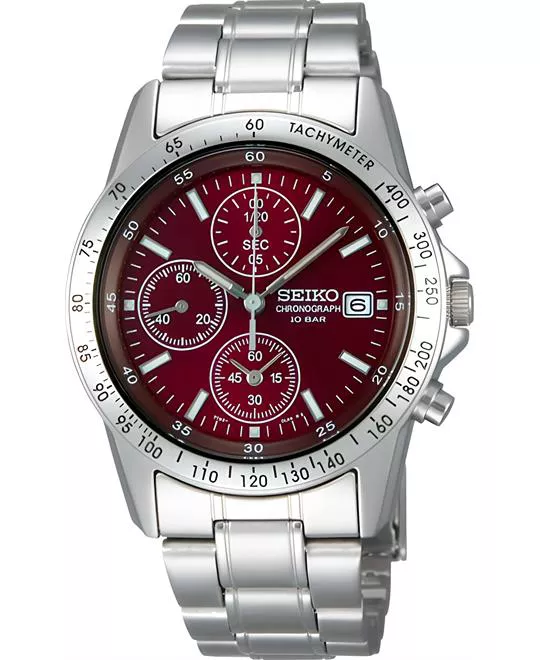 Seiko Spirit Silver Tone Men's Watch 39mm