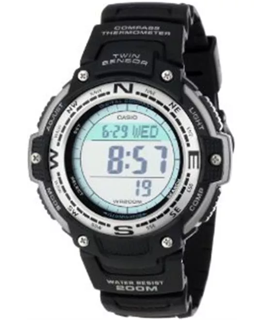  Men's Digital Compass Twin Sensor Sport Watch