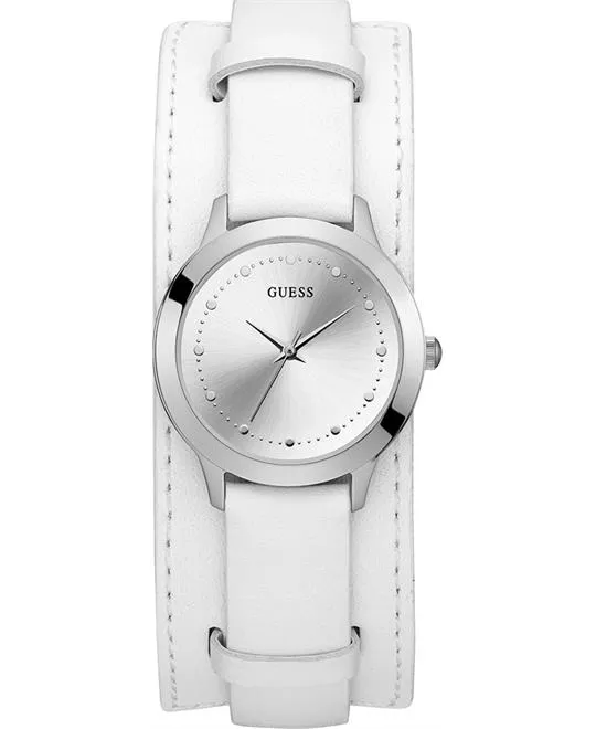 Guess Petite White Cuff Watch 30mm