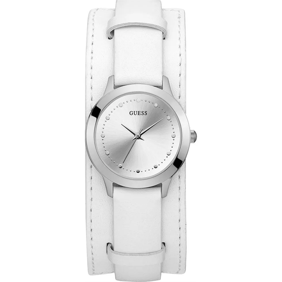 Guess Petite White Cuff Watch 30mm