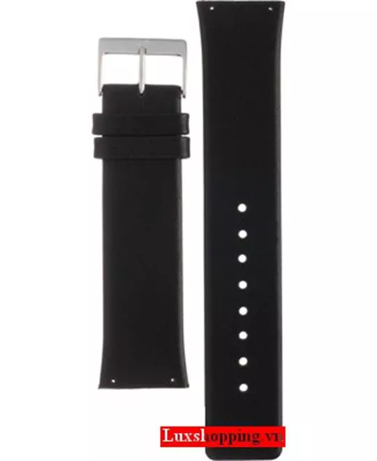 Skagen 733 XLarge Black Leather Strap 22mm