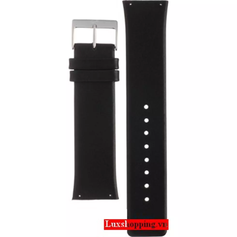 Skagen 733 XLarge Black Leather Strap 22mm