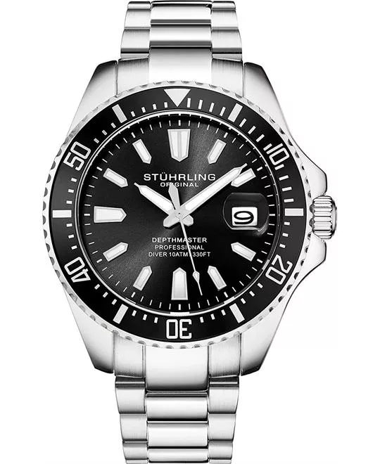 Stuhrling Original 3950A Pro Diver Watch 44mm