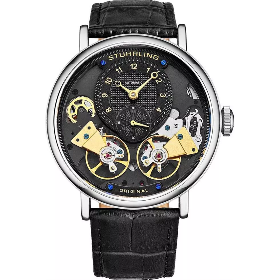 Stuhrling Original Ares 3981 Skeleton 43mm 