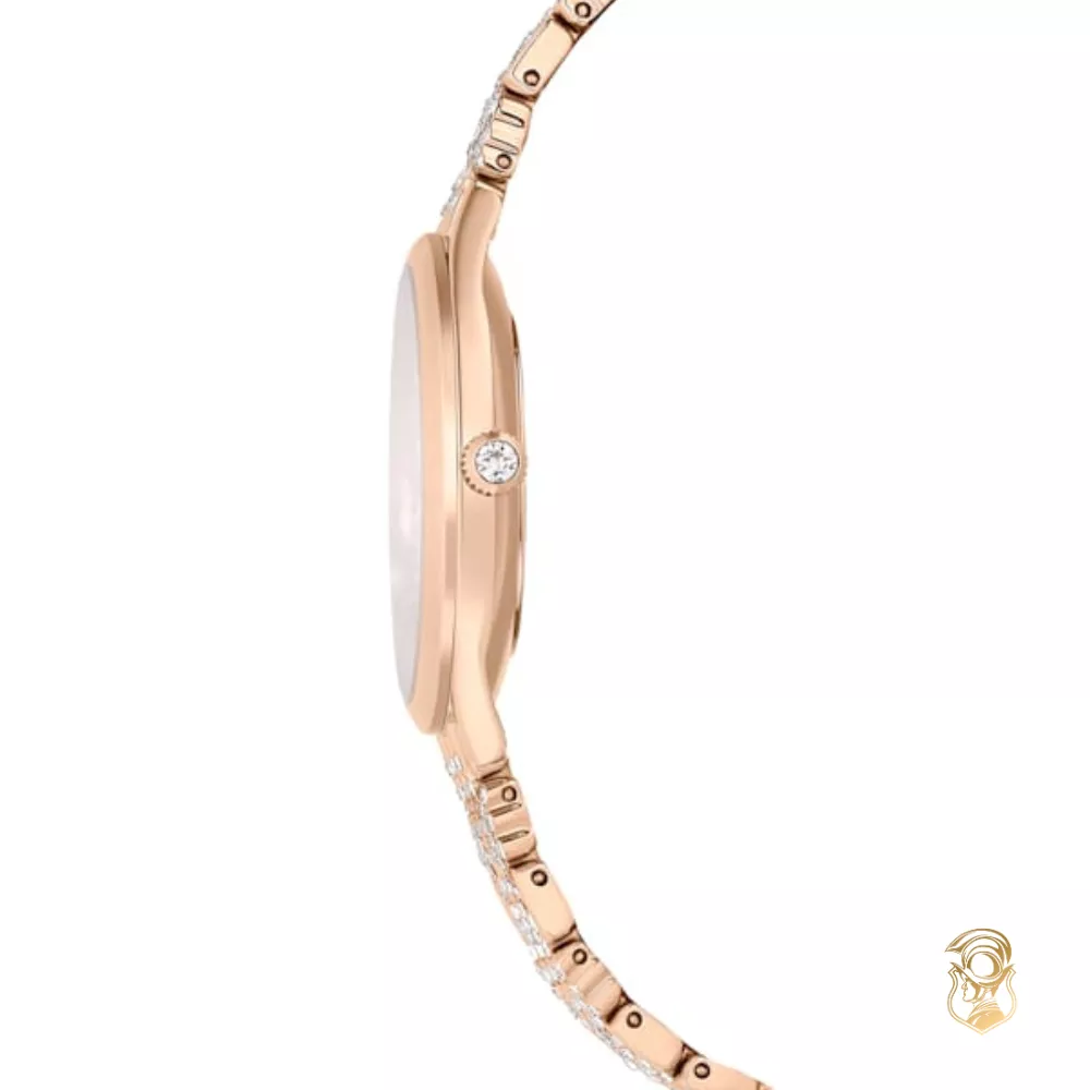 Swarovski Attract Rose Gold-Tone Crystal Watch 35mm