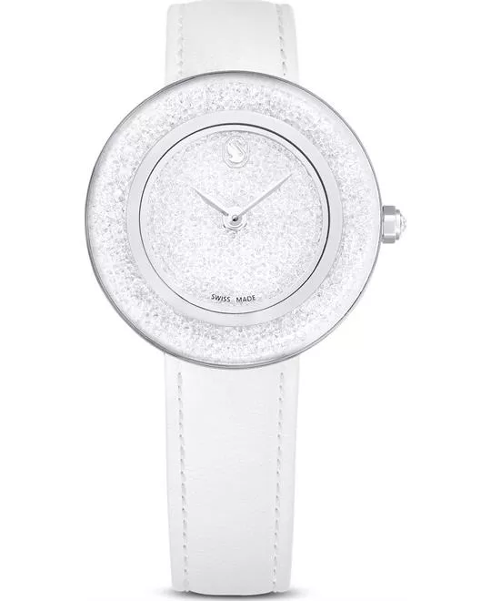 Swarovski Crystalline Lustre White Watch 33mm