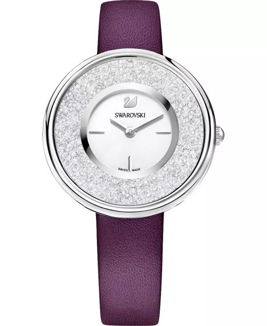 Swarovski Crystalline Pure Purple Watch 34mm