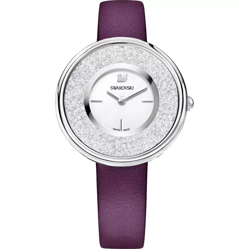Swarovski Crystalline Pure Purple Watch 34mm