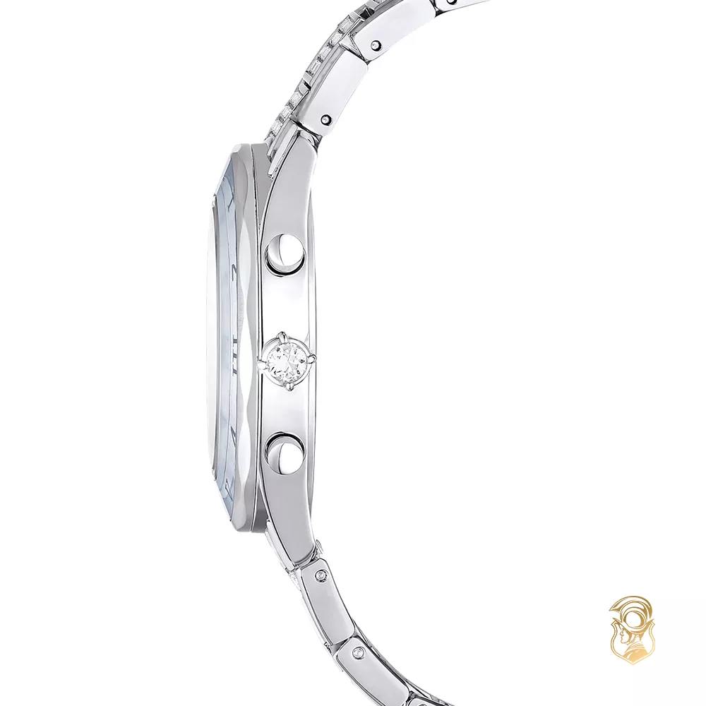 Swarovski Dextera Lux Silver Watch 40mm