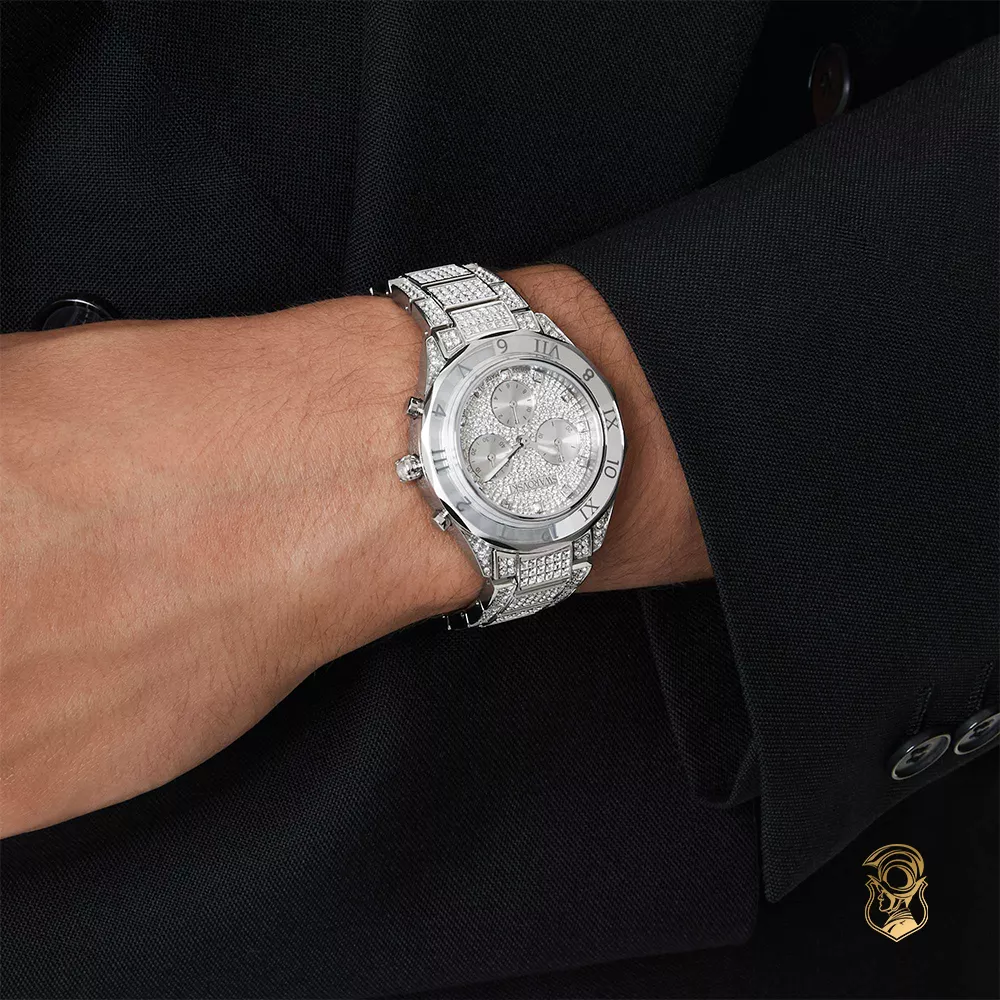 Swarovski Dextera Lux Silver Watch 40mm