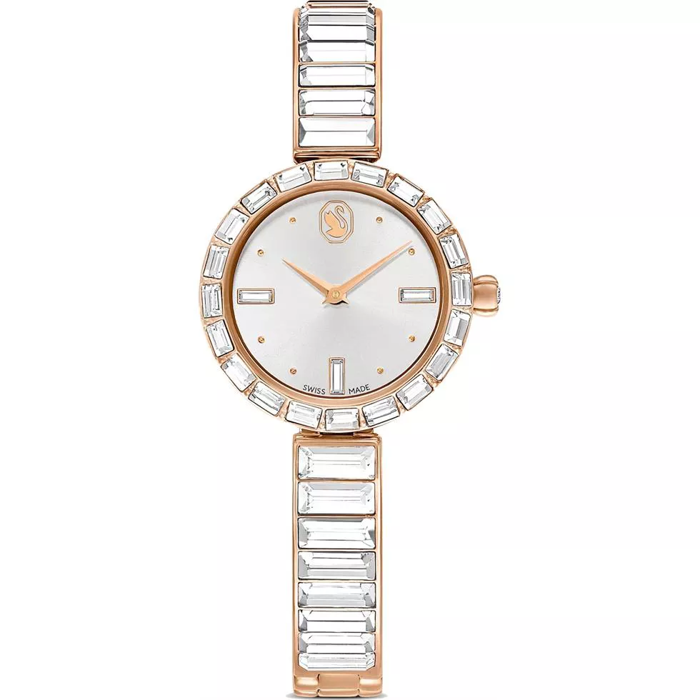 Swarovski Matrix Rose Gold Tone Watch 25mm