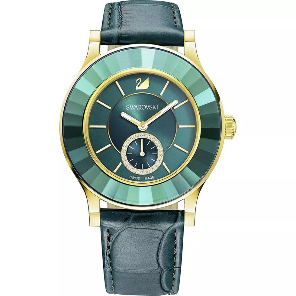 Swarovski Octea Classica Emerald Watch 39mm