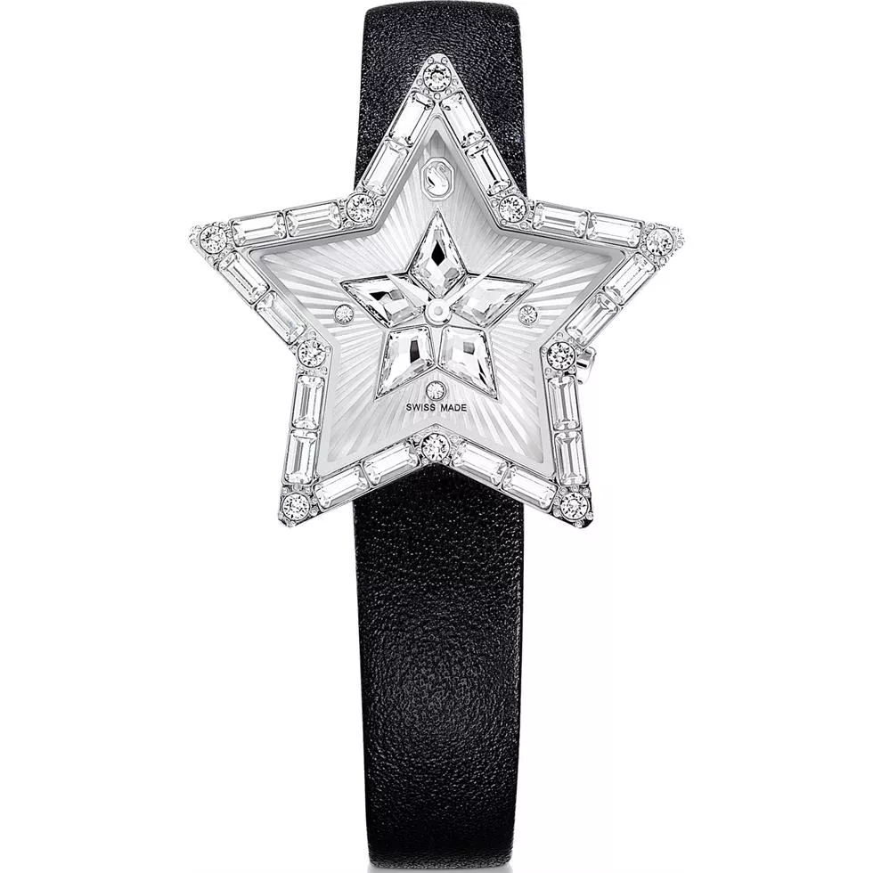 Swarovski Symbolica Star Black Watch 36mm