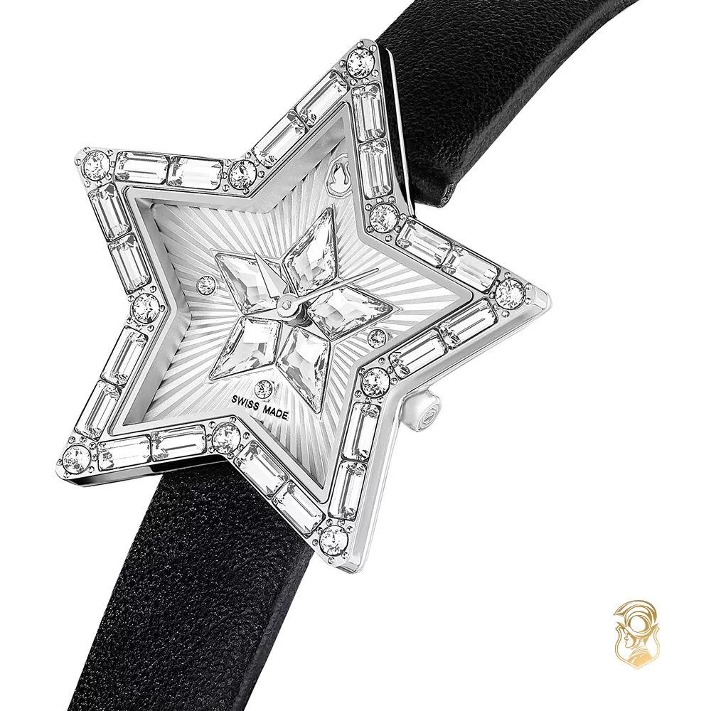 Swarovski Symbolica Star Black Watch 36mm