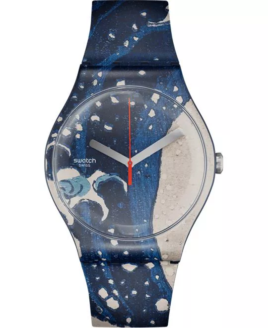 Swatch Art Journey The Great Wave By Hokusai & Astrolabe 41mm