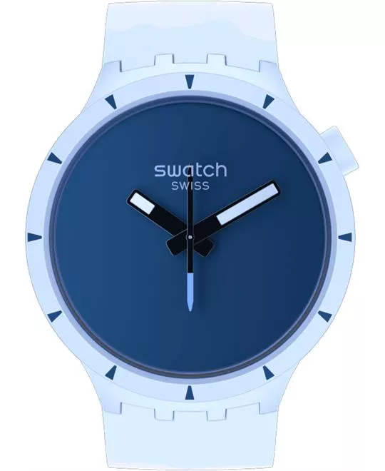 Swatch Big Bold Bioceramic Arctic Watch 47MM