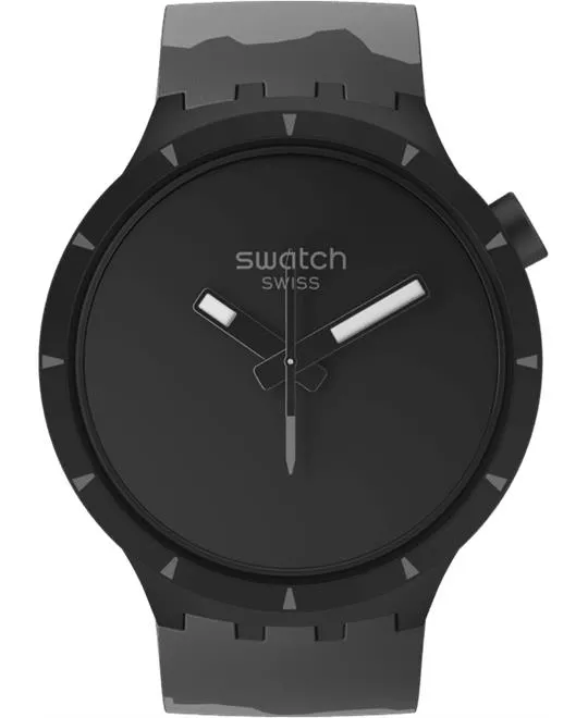 Swatch Big Bold Bioceramic Basalt Watch 47MM