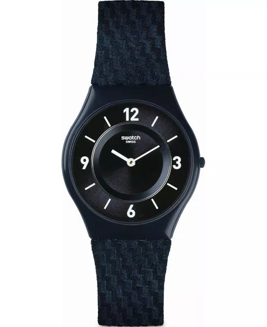 SWATCH Blaumann Blue Dial Watch 34mm