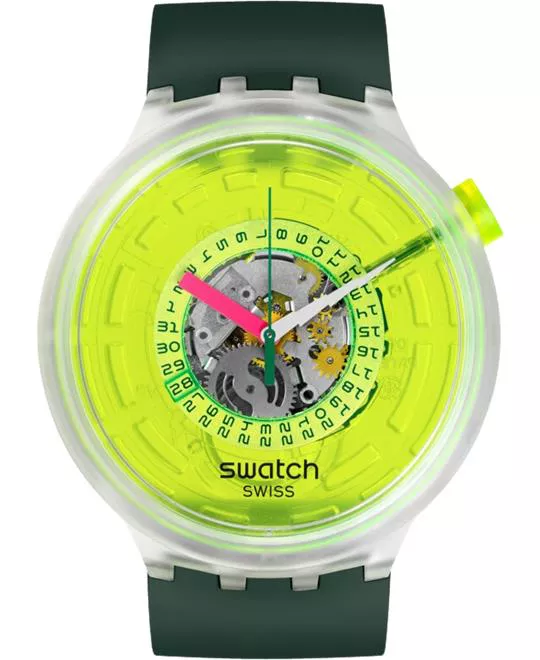 Swatch Blinded By Neon Watch 47mm