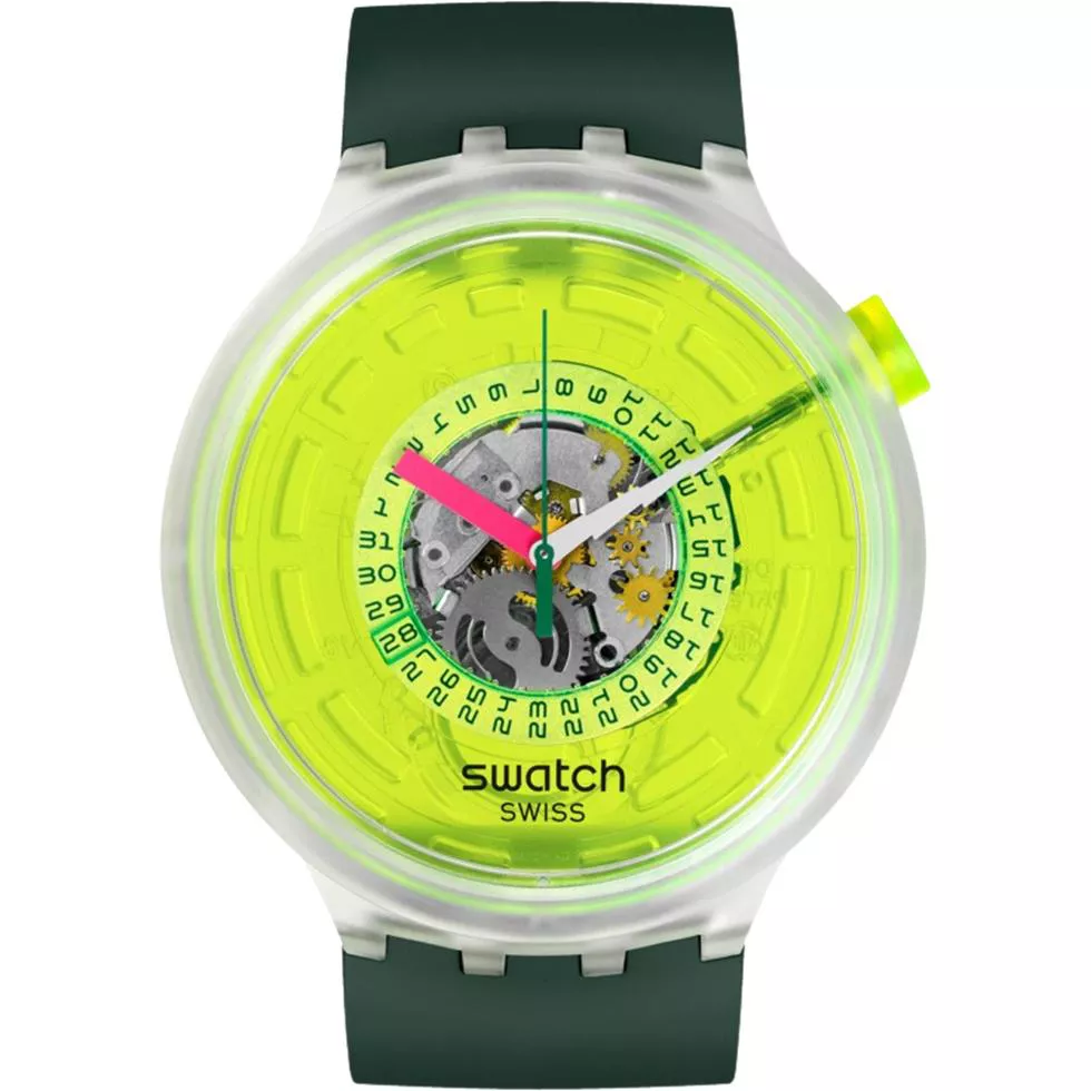 Swatch Blinded By Neon Watch 47mm