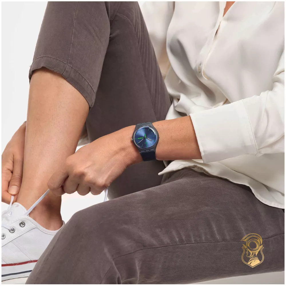Swatch Blue Rebel Watch 41mm