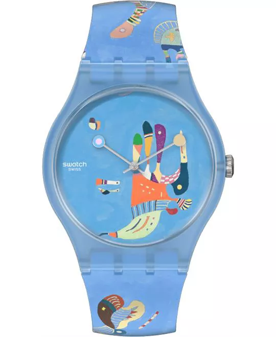 Swatch Blue Sky, By Vassily Kandinsky Watch 41MM
