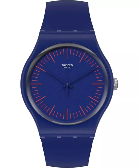 Swatch Bluenred Watch 41MM