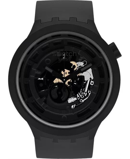 Swatch C-Black Watch 47MM