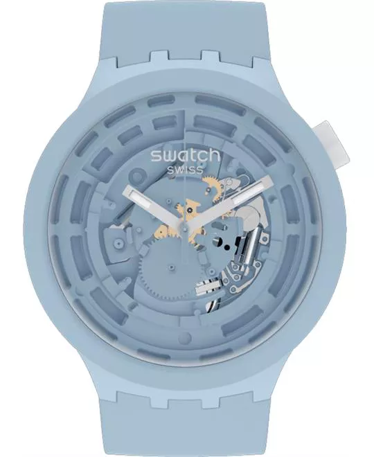 Swatch C-Blue Watch 47MM