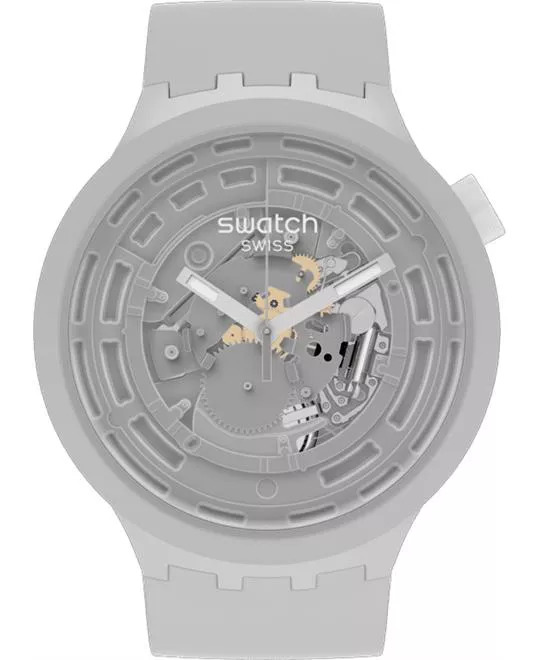 Swatch C-Grey Watch 47MM