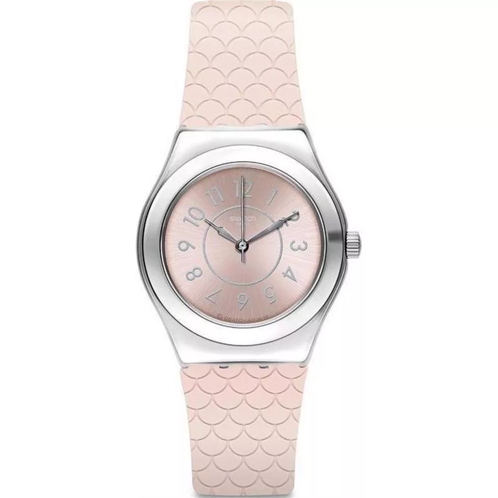 SWATCH CoCo Pink Dial Ladies Watch 33mm