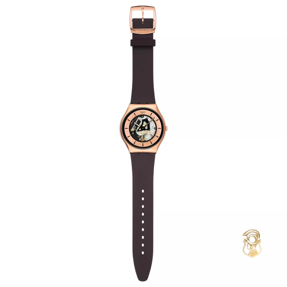 Swatch Copper Flame Watch 42mm
