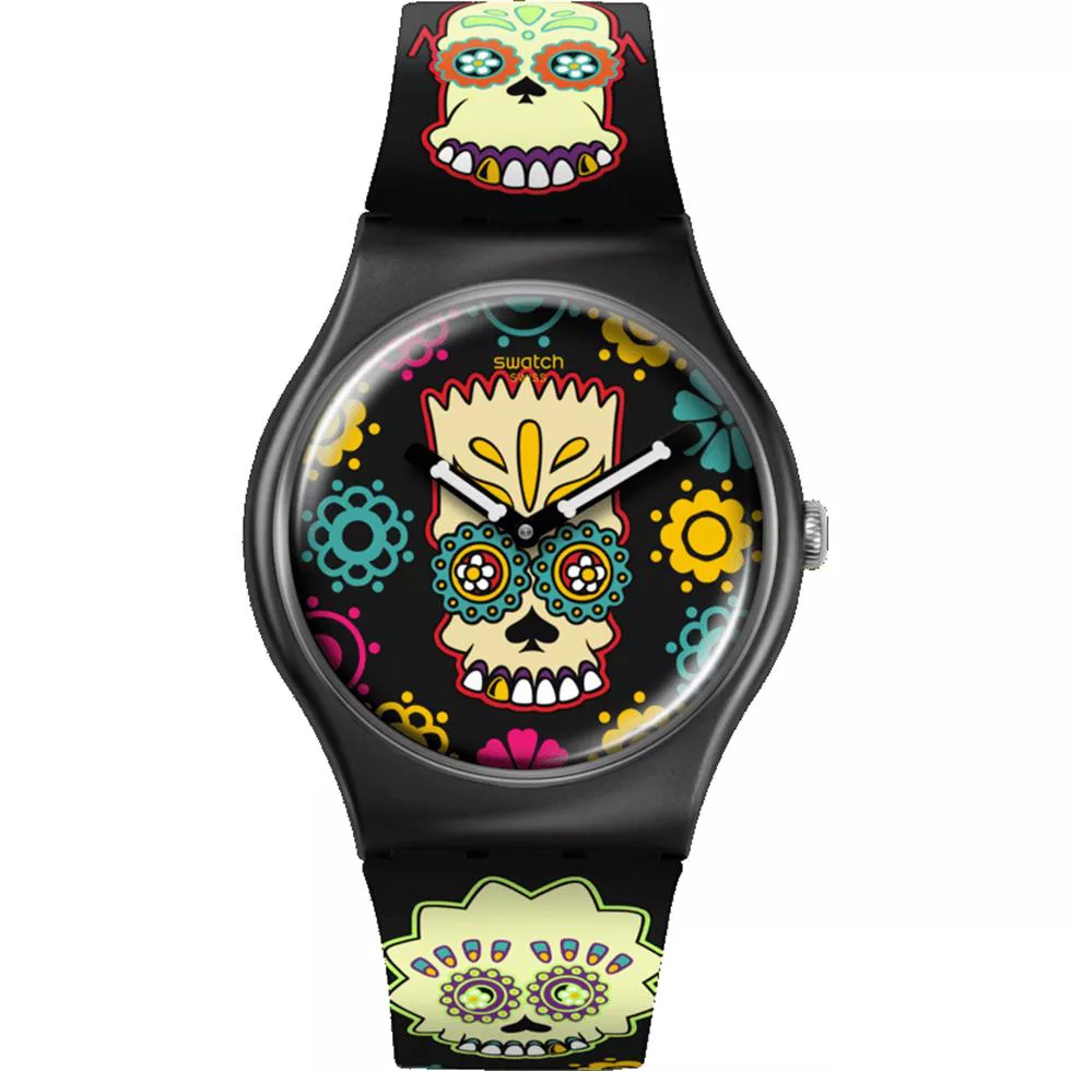 Swatch D'Oh Of The Dead Watch 41mm