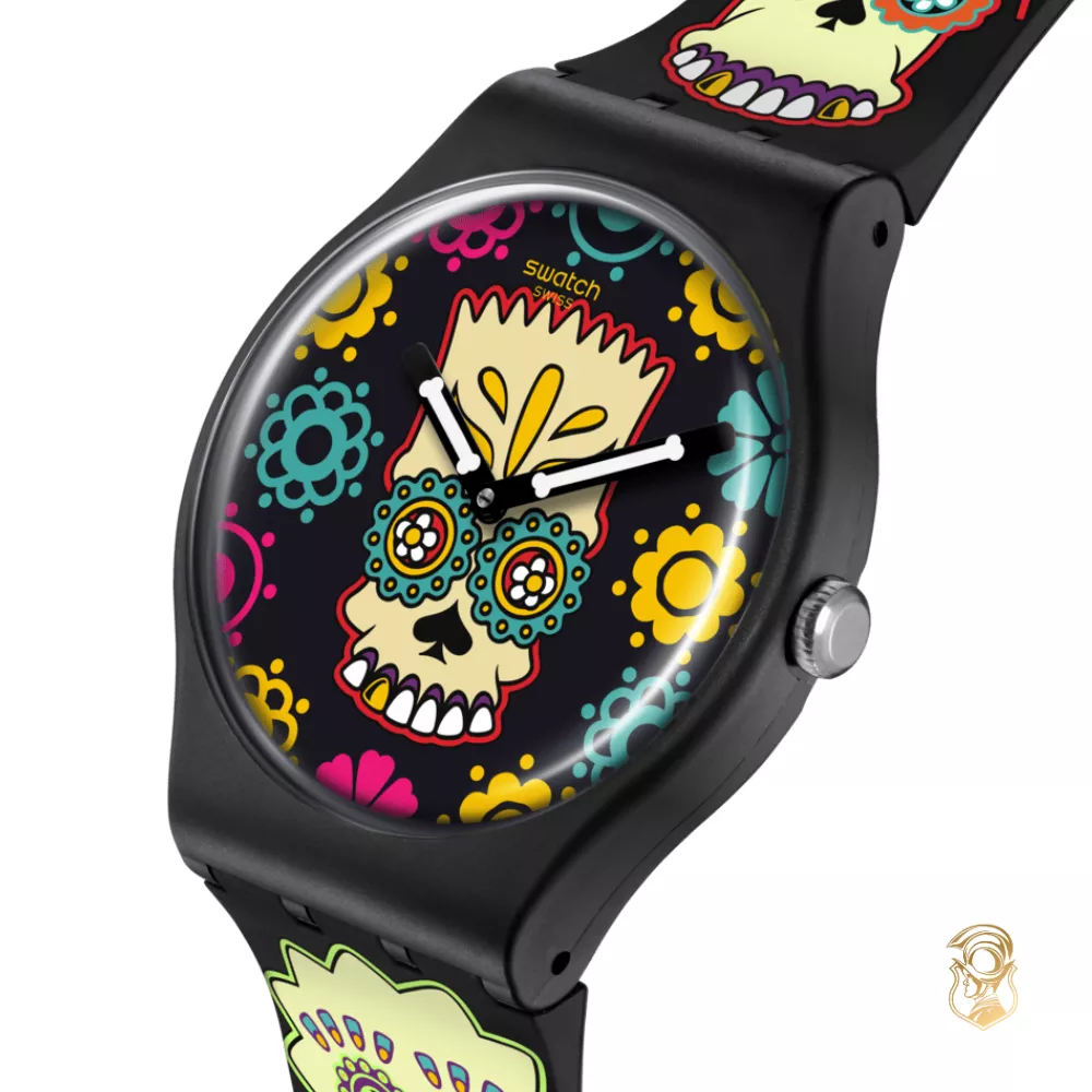 Swatch D'Oh Of The Dead Watch 41mm