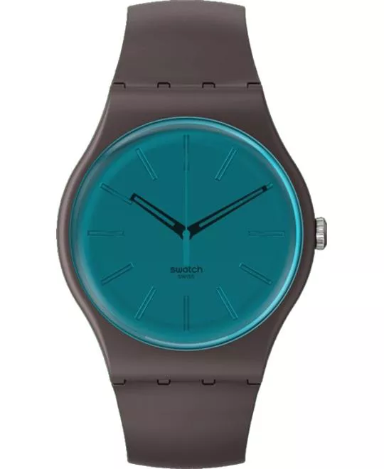 Swatch Dark Duality Watch 41mm