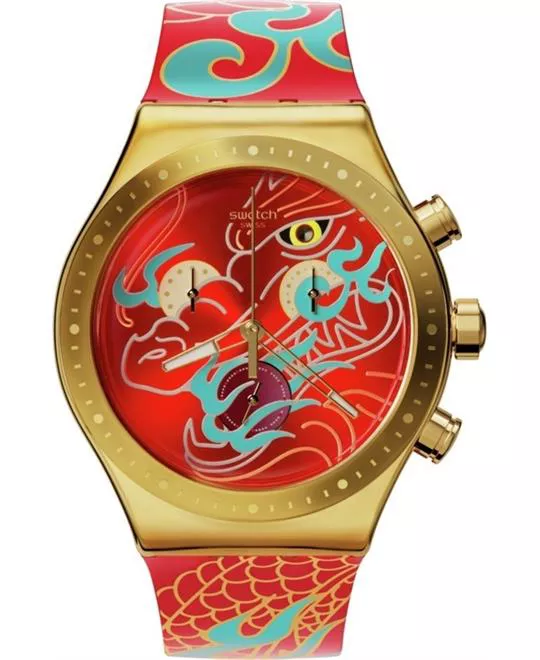 Swatch Dragon In Motion Watch 43MM