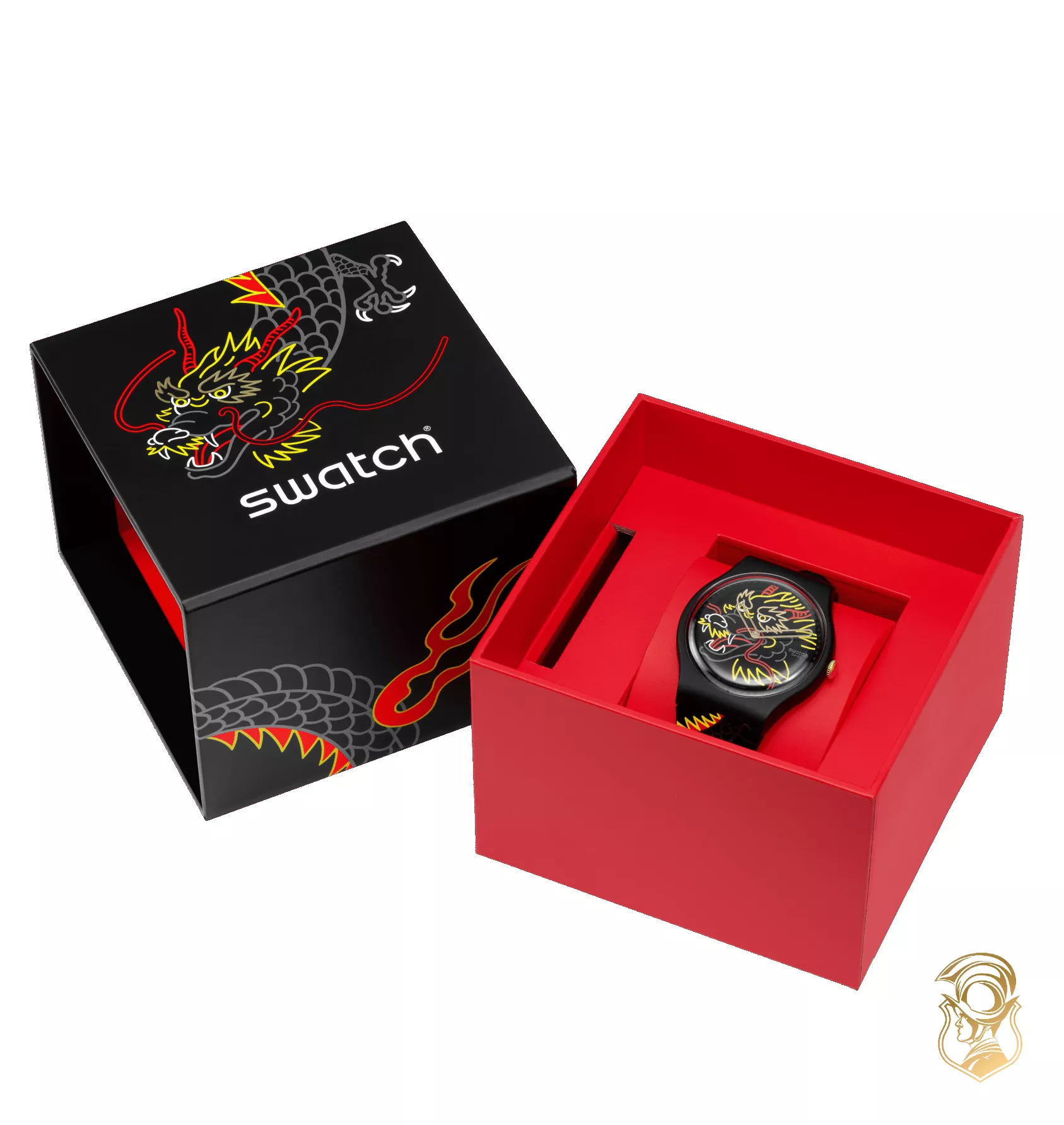 Swatch Dragon In Wind Pay Watch 41MM