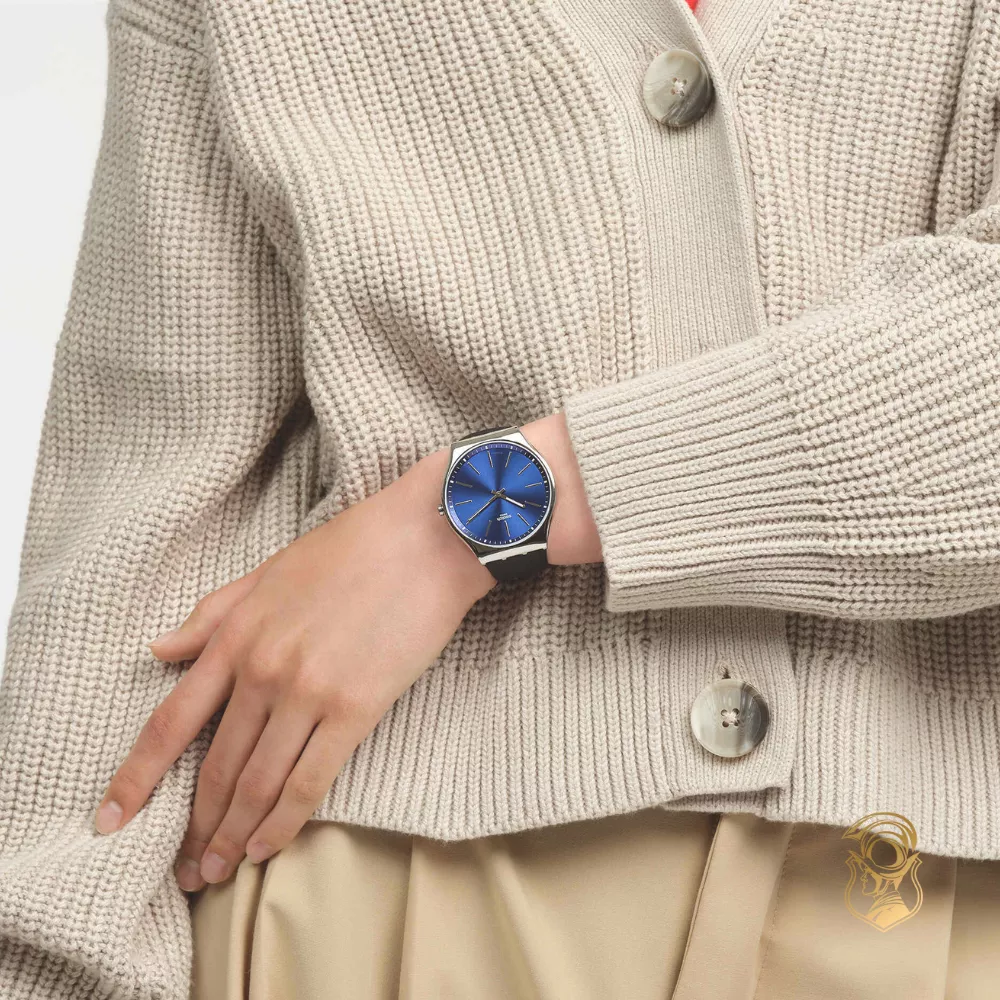 Swatch Formal Blue Watch 42mm