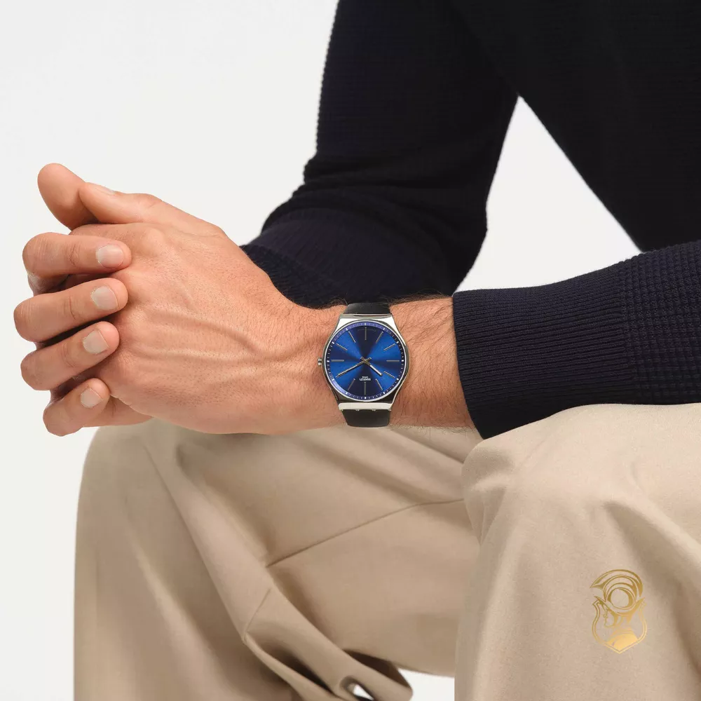 Swatch Formal Blue Watch 42mm