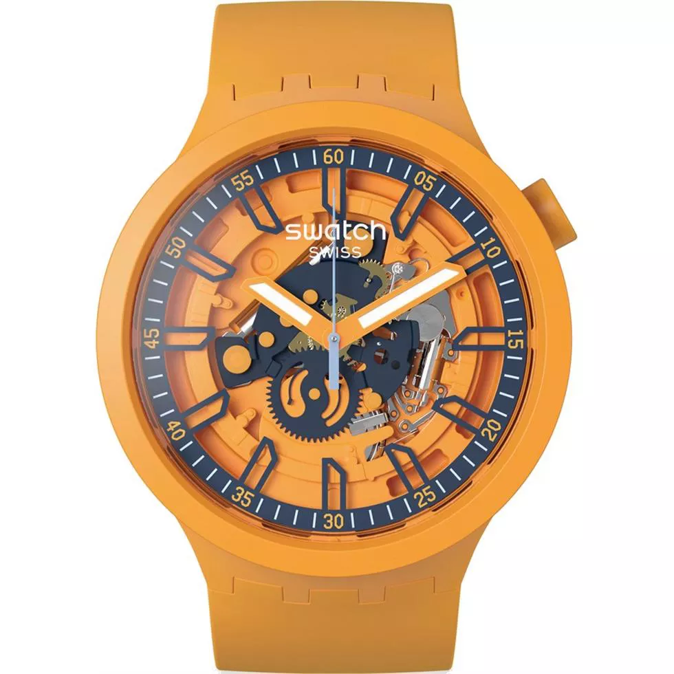 Swatch Fresh Orange Watch 47MM
