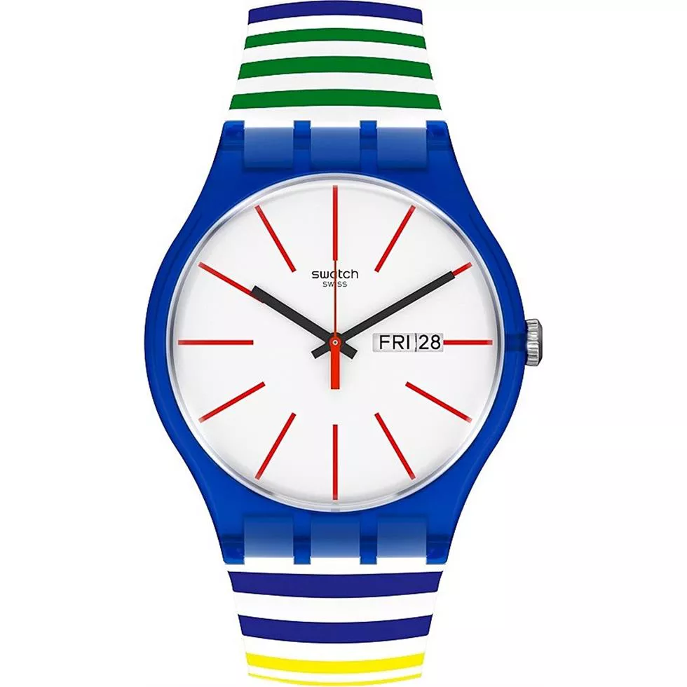 Swatch Home Stripe Home Watch 41MM