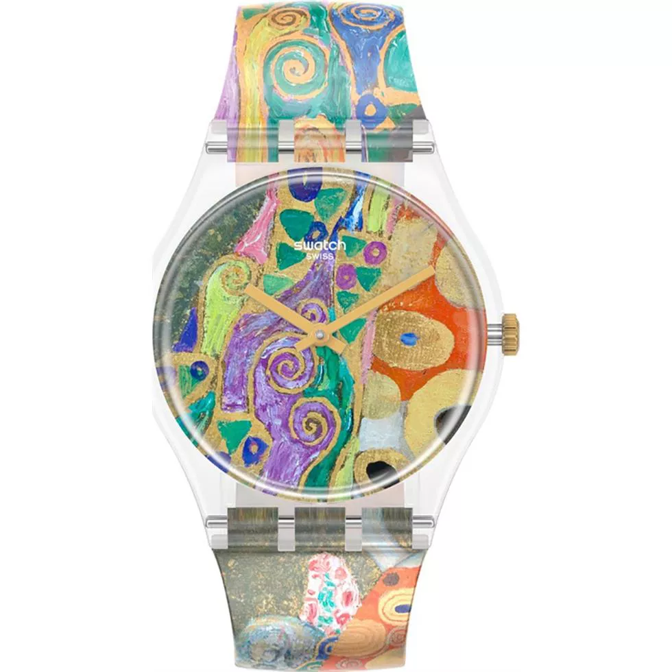 Swatch Hope, II By Gustav Klimt Watch 34MM