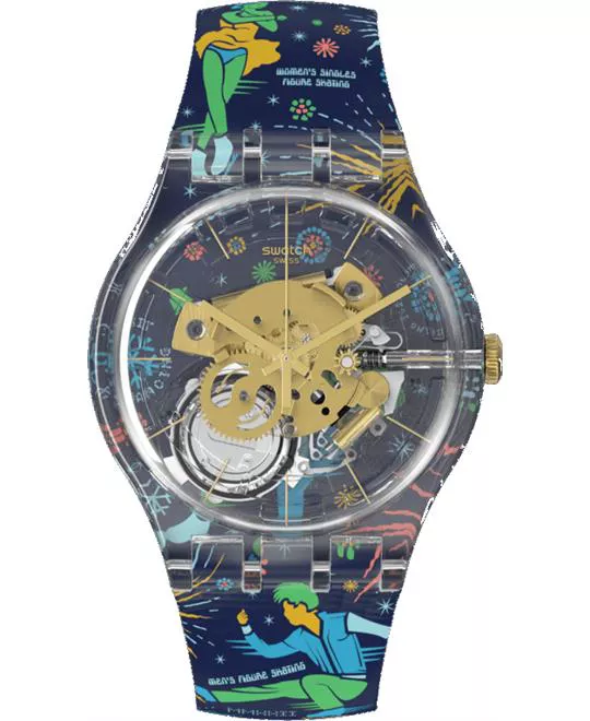 Swatch Ice Skating Watch 41MM