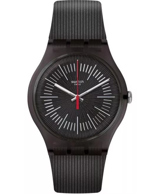 Swatch Intercyderal Black Tone Watch 41mm